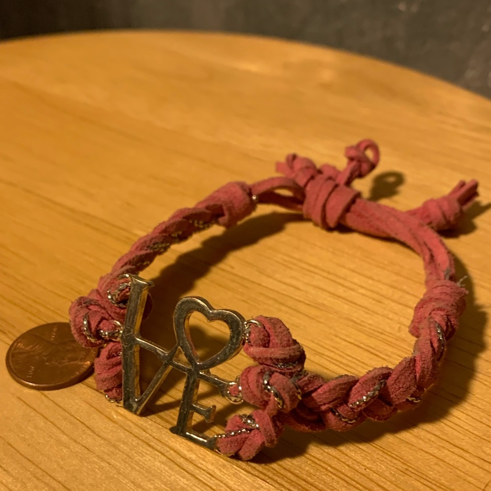 Beautiful LOVE Twisted Bracelet